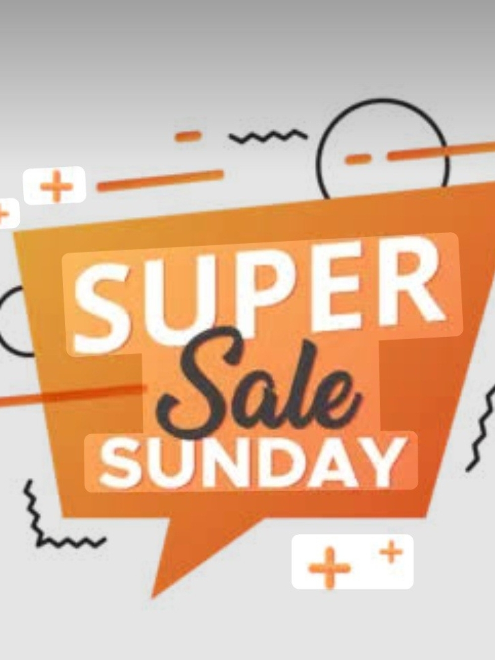 "Super Sale Sunday"